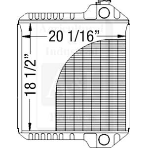 UCA20026    Radiator---Replaces 239739A2 